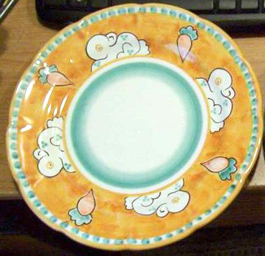 VIE106 Dinner Plate by Vietri (Italy)-1