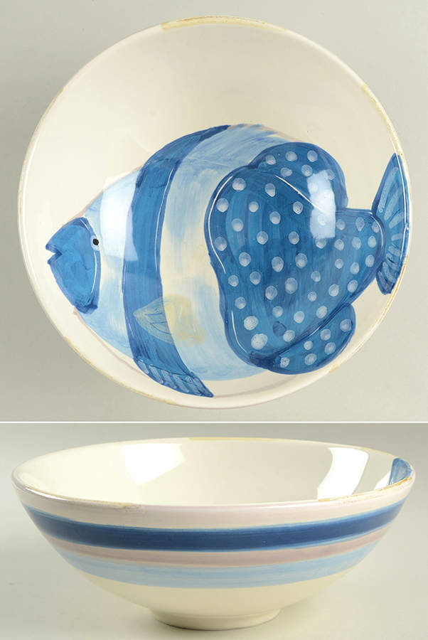 Adriatic 10" Round Serving Bowl by Vietri (Italy)-1