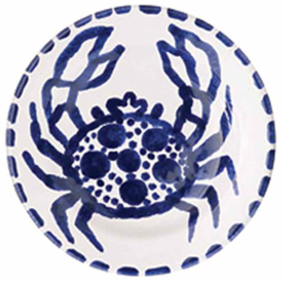 Blu Mare Salad Plate by Vietri (Italy)-1