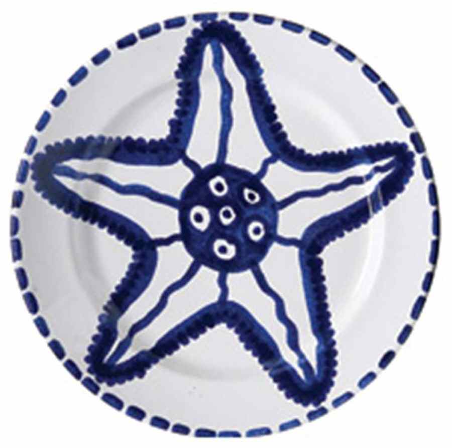 Blu Mare Salad Plate by Vietri (Italy)-1