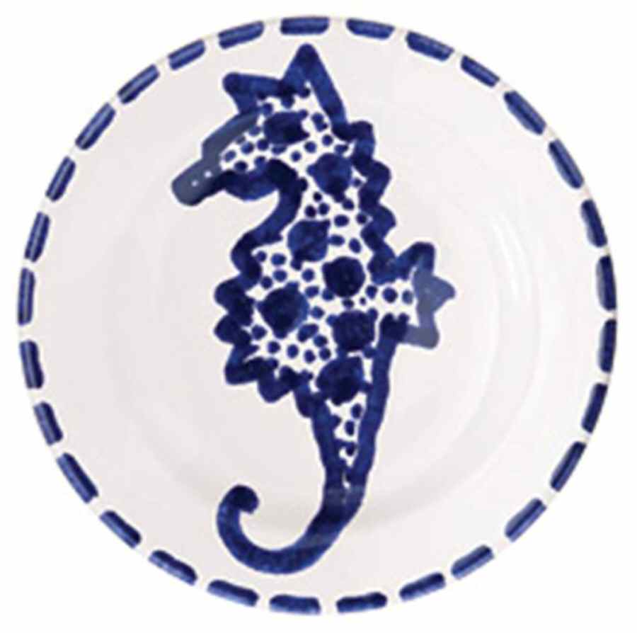 Blu Mare Salad Plate by Vietri (Italy)-1