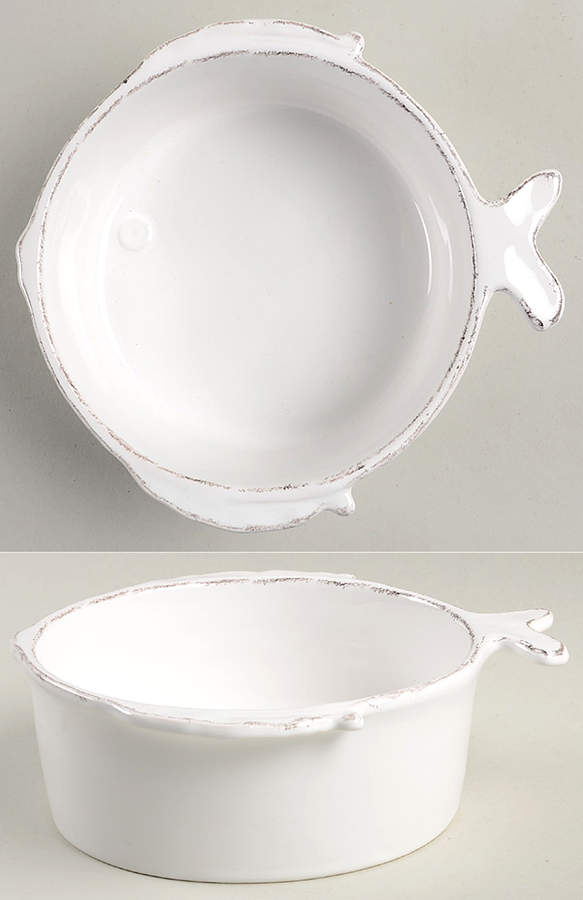 Lastra Fish Soup/Cereal Bowl by Vietri (Italy)-1
