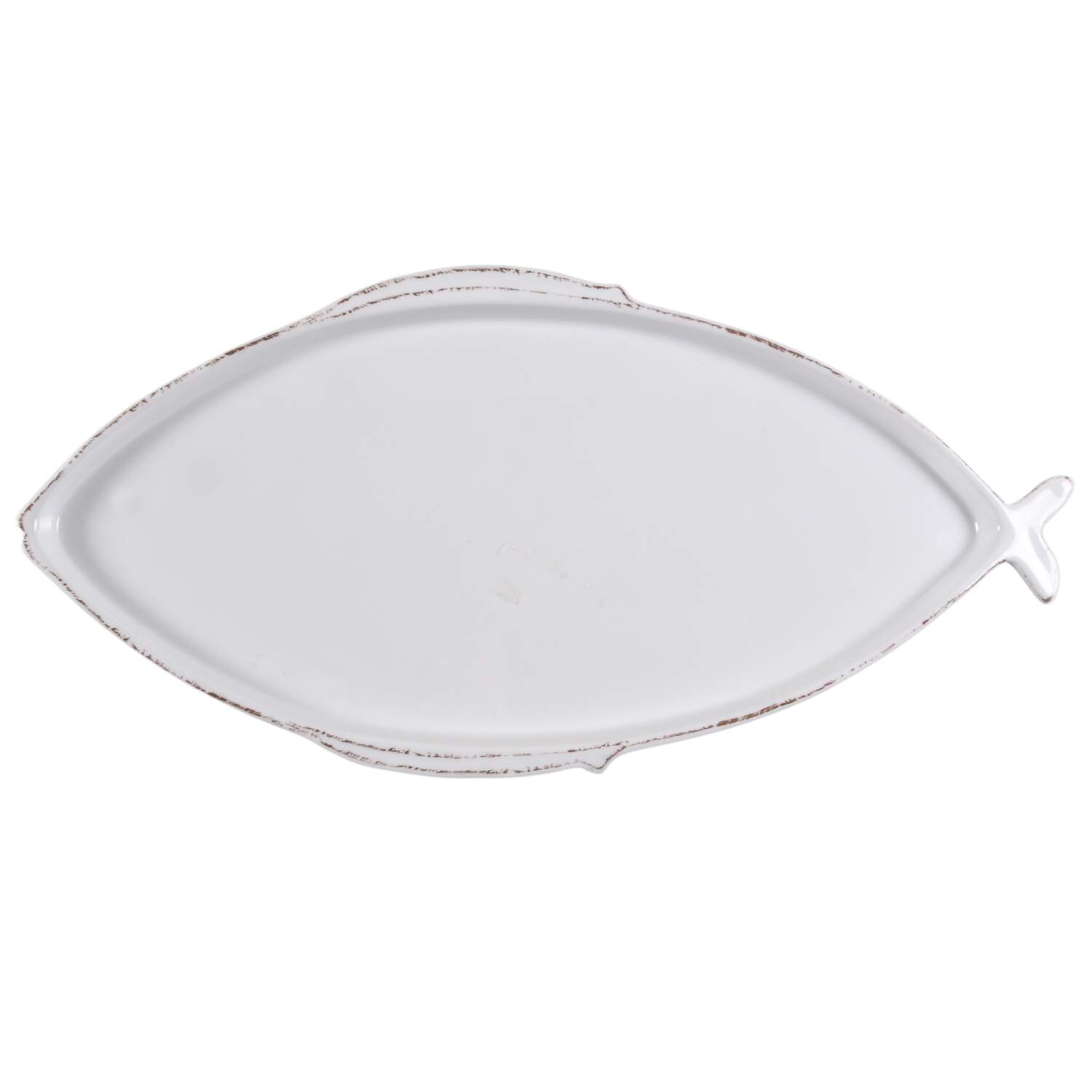 Lastra Fish Large Oval Melamine Platter by Vietri (Italy)-1