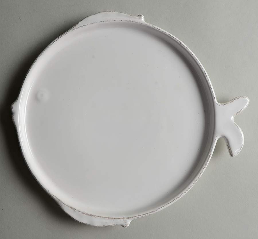 Lastra Fish Salad Plate by Vietri (Italy)-1