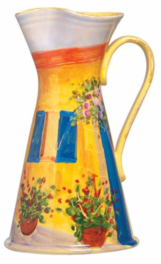 Village Views 48 Oz Pitcher by Vietri (Italy)-1