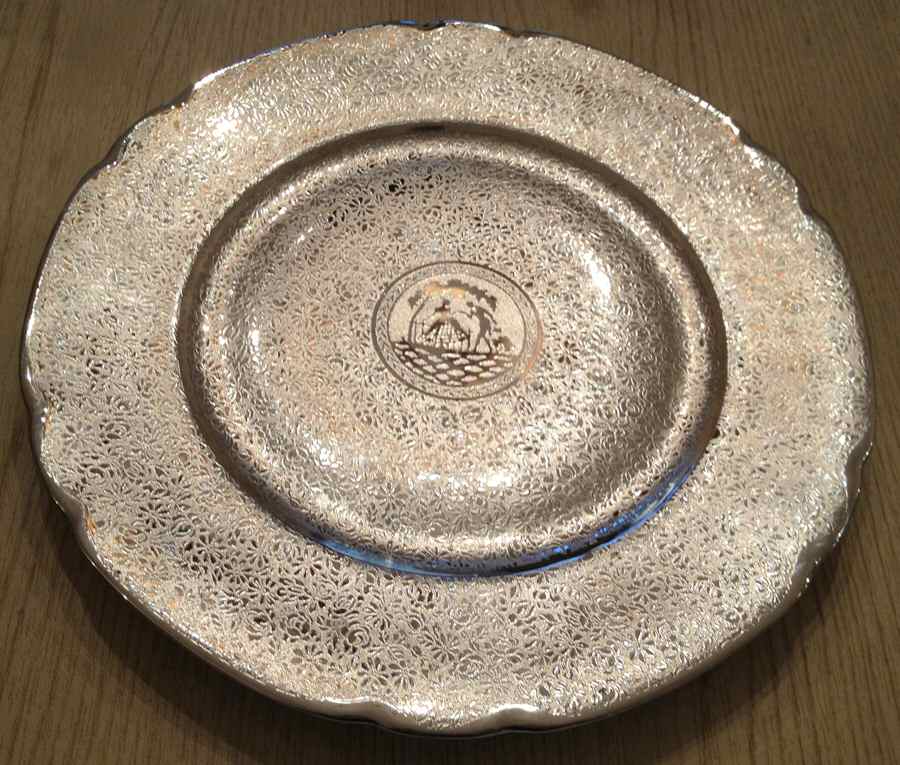 VIT364 Dinner Plate by Victoria (Czech)-1