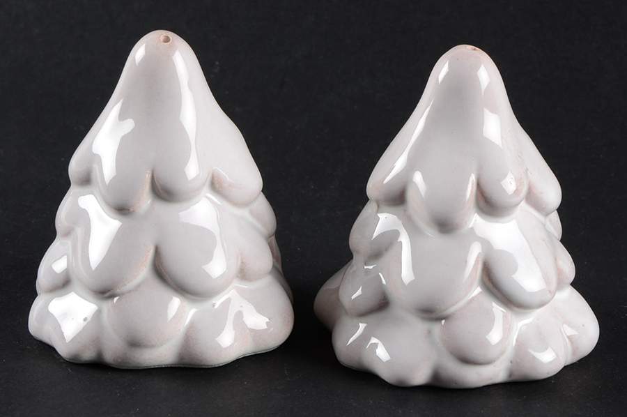 Bellezza Holiday Figural Salt & Pepper Set by Vietri (Italy)-1