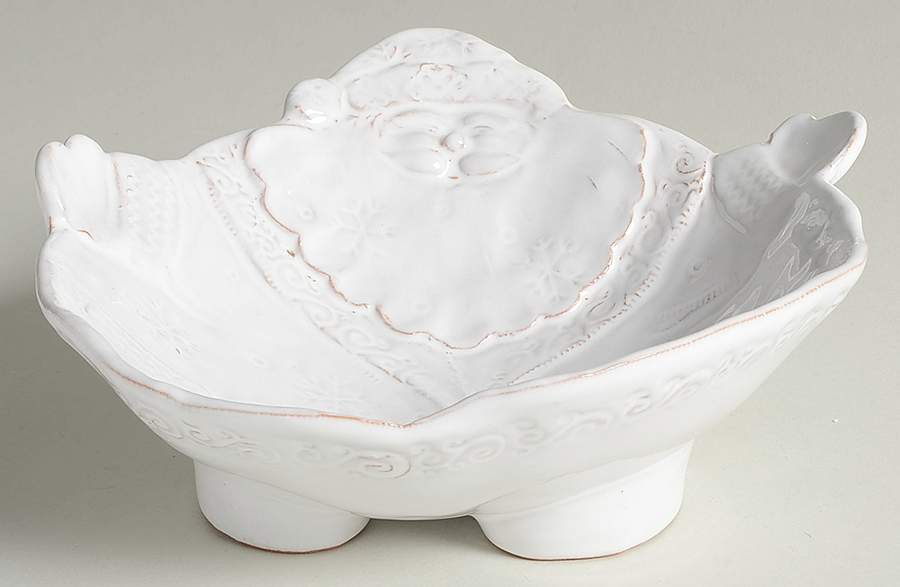 Bellezza Holiday 9" Round Serving Bowl by Vietri (Italy)-1