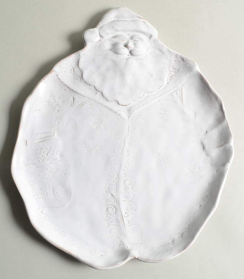 Bellezza Holiday Figural Salad Plate by Vietri (Italy)-1