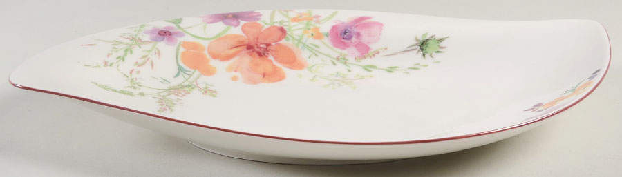 Mariefleur 13" Shallow Oval Bowl by Villeroy & Boch-1