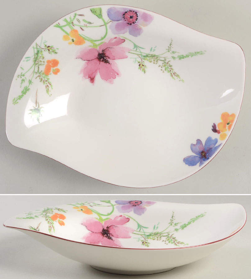 Mariefleur 11" Oval Vegetable Bowl by Villeroy & Boch-1