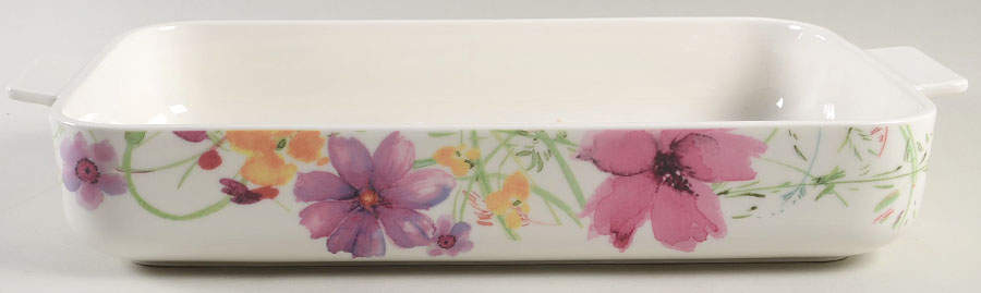 Mariefleur 13"  Rectangular Baker by Villeroy & Boch-1
