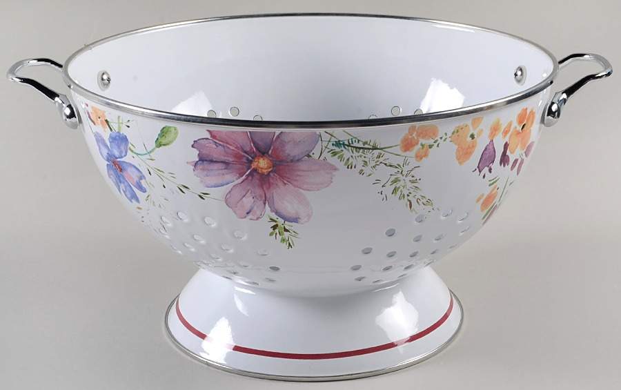 Mariefleur 5 Quart Metal Colander by Villeroy & Boch-1