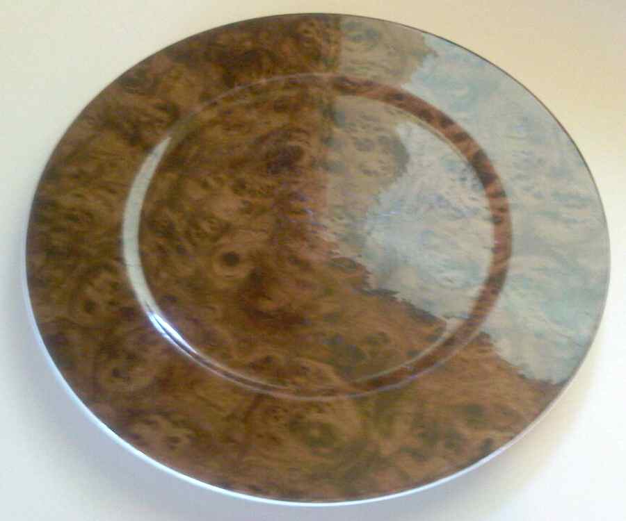 Walnut Service Plate (Charger) by Villeroy & Boch-1
