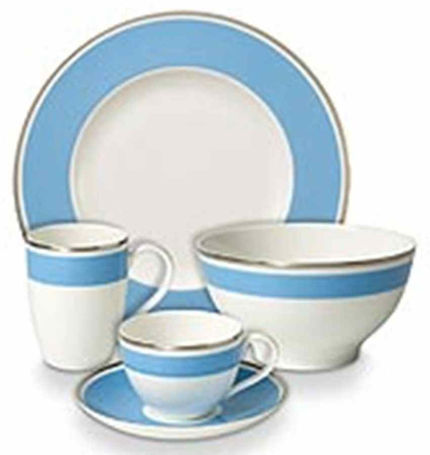 Anmut My Colour Sky Blue Dinner Plate by Villeroy & Boch-1
