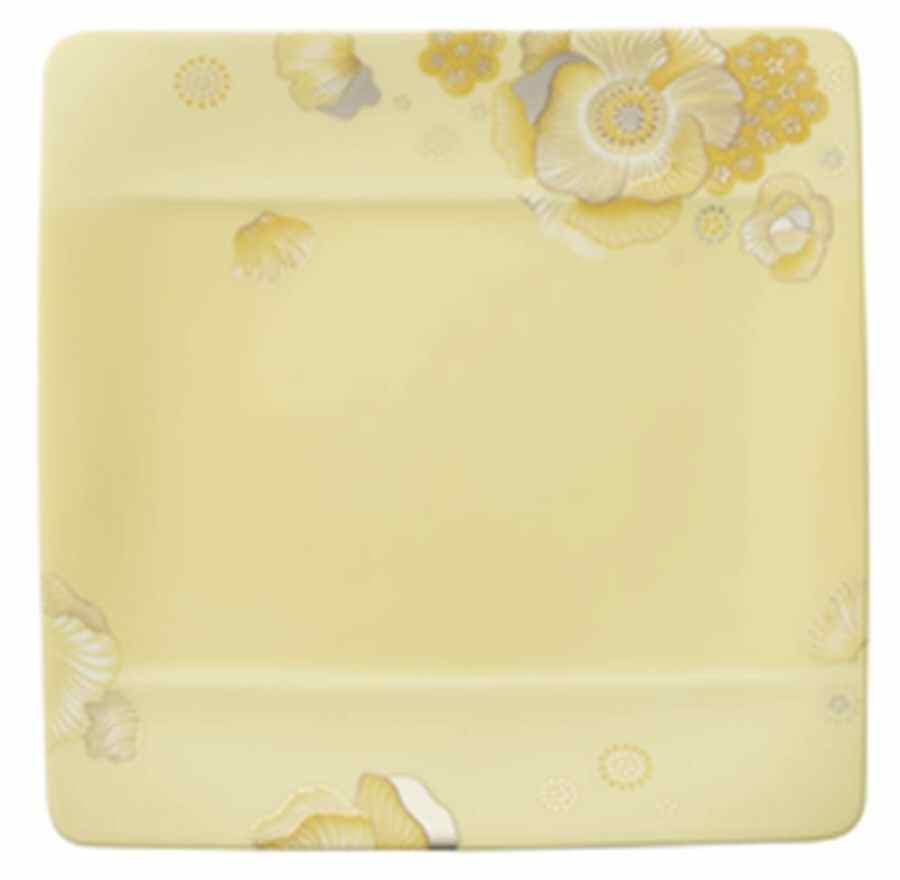 Modern Grace Peonia Square Salad Plate by Villeroy & Boch-1