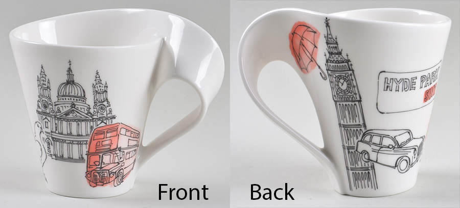 New Wave Caffe London Mug by Villeroy & Boch-1