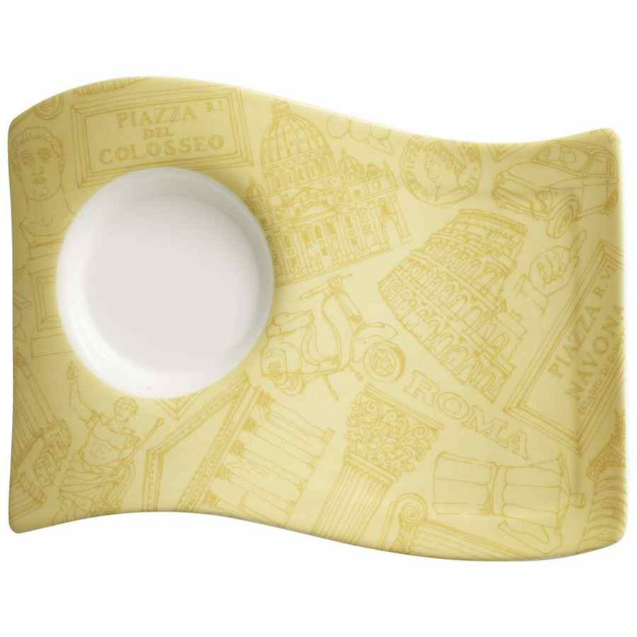 New Wave Caffe Rome 8" Party Plate by Villeroy & Boch-1