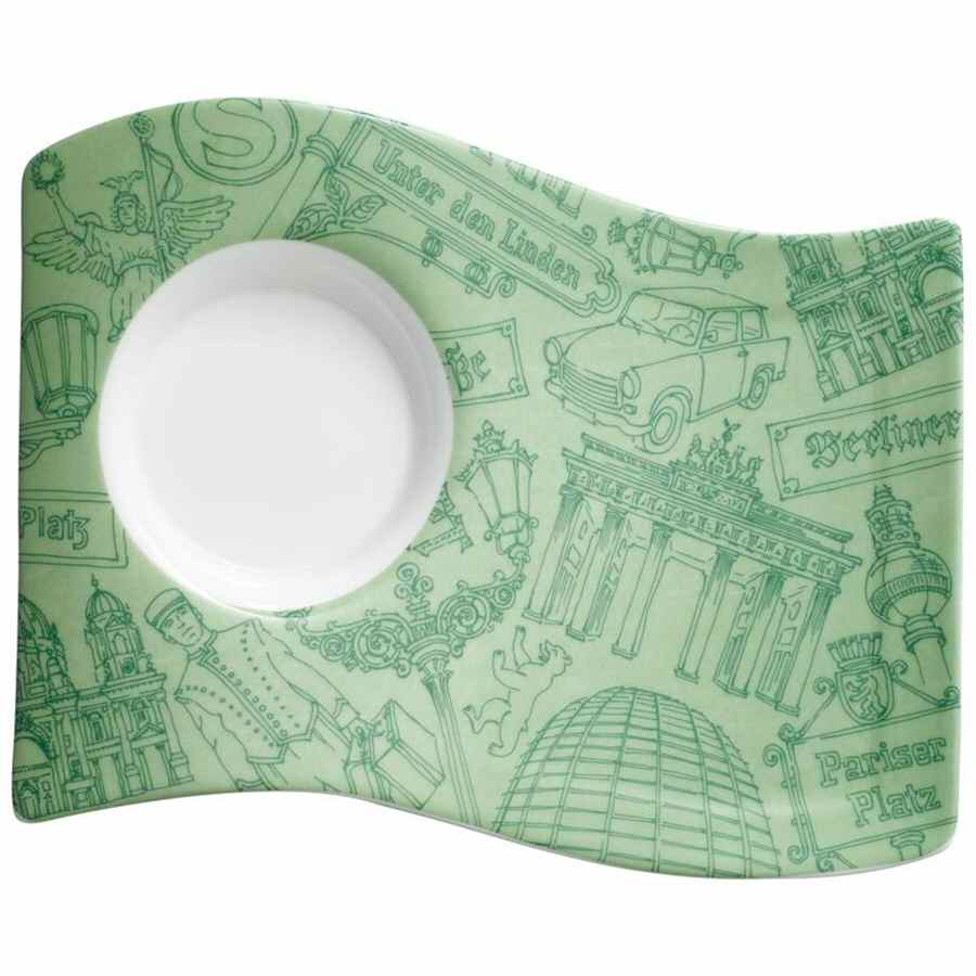 New Wave Caffe Berlin 8" Party Plate by Villeroy & Boch-1