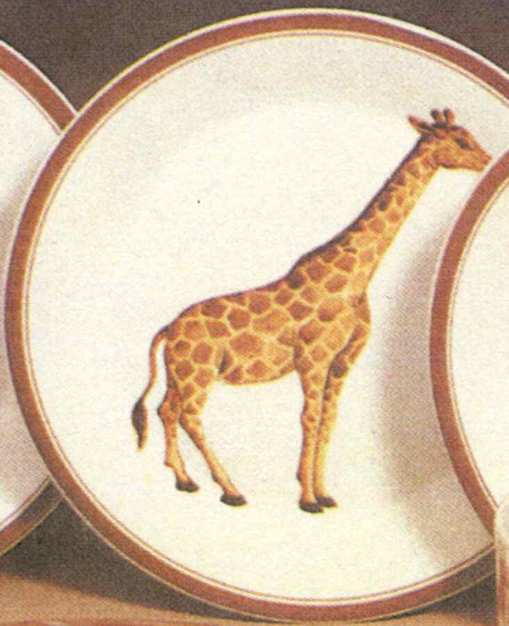 Kenya Safari Dinner Plate by Vista Alegre-1