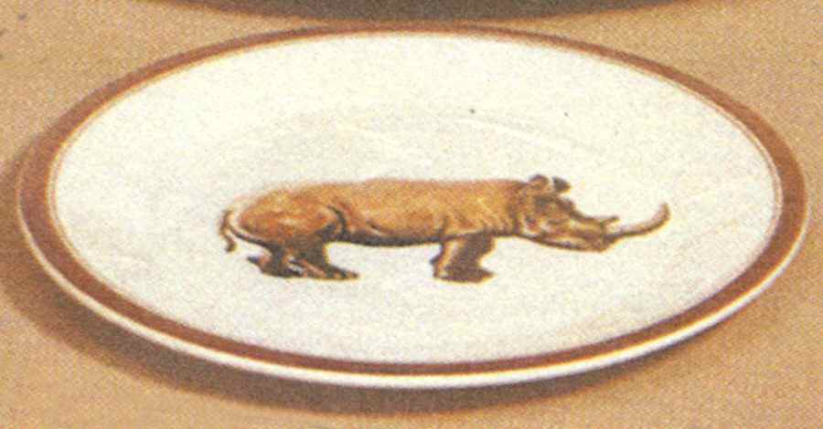 Kenya Safari Salad Plate by Vista Alegre-1