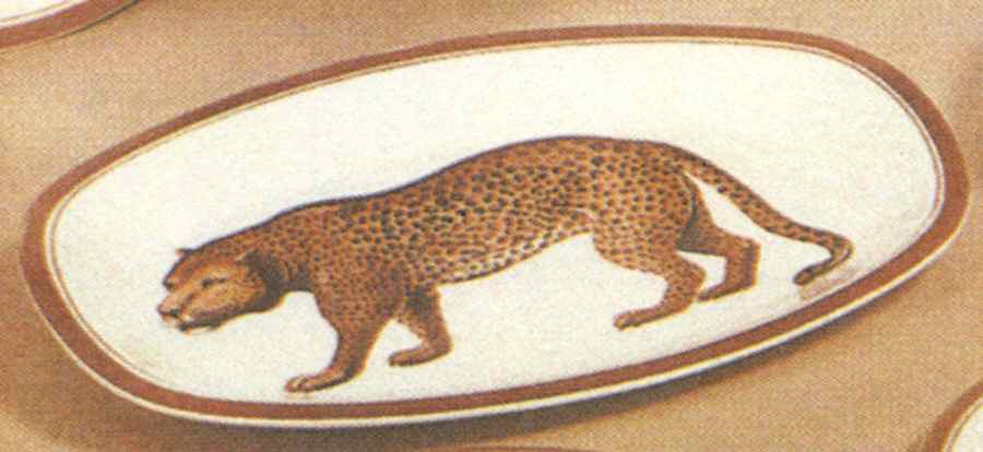 Kenya Safari 11" Oval Serving Platter by Vista Alegre-1
