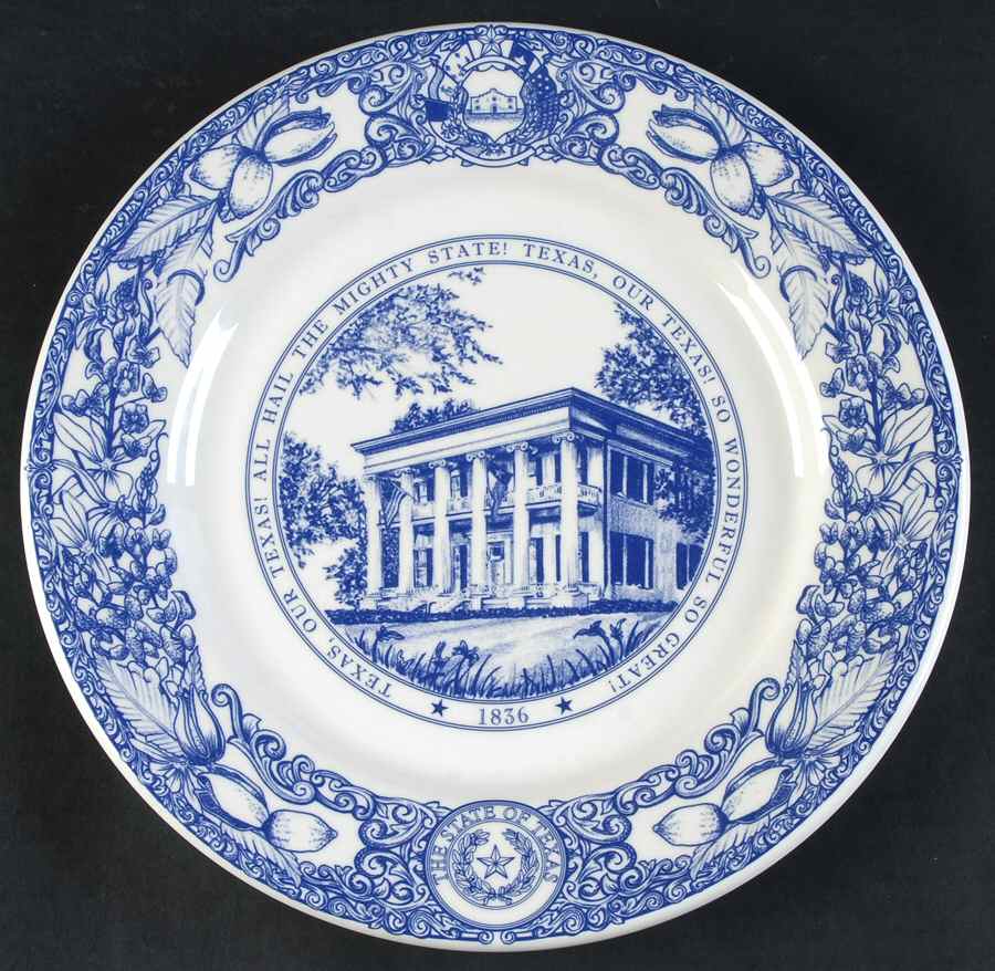 The States Collection Dinner Plate by Varsity China-1