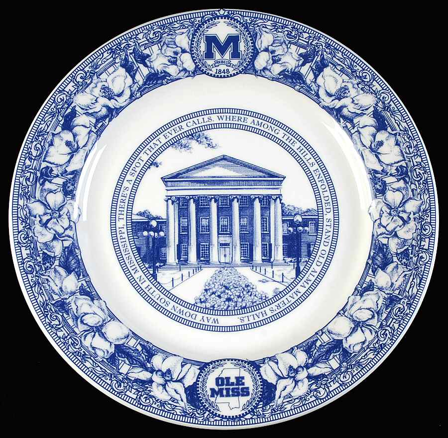 The Collegiate Collection Dinner Plate by Varsity China-1
