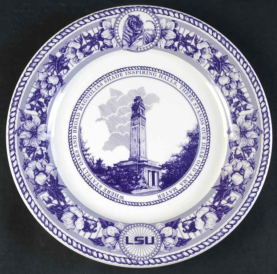 The Collegiate Collection Dinner Plate by Varsity China-1