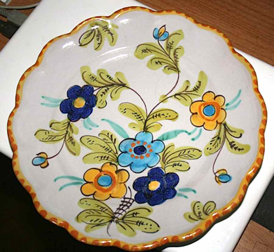 Vie114 Dinner Plate by Vietri (Italy)-1