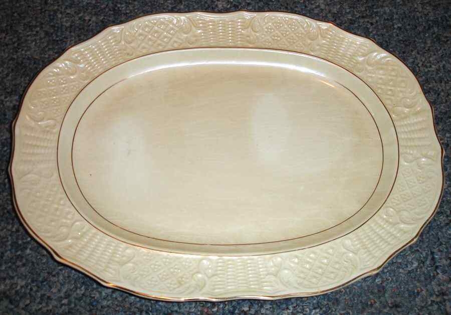VOG144 11" Oval Serving Platter by Vogue-1