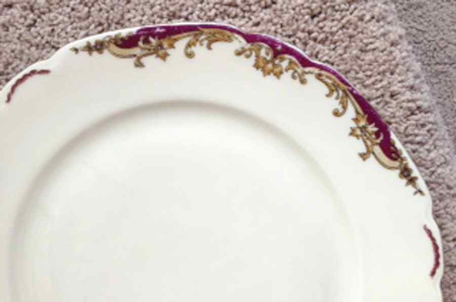 237-1 Dinner Plate by Victoria (Czech)-1
