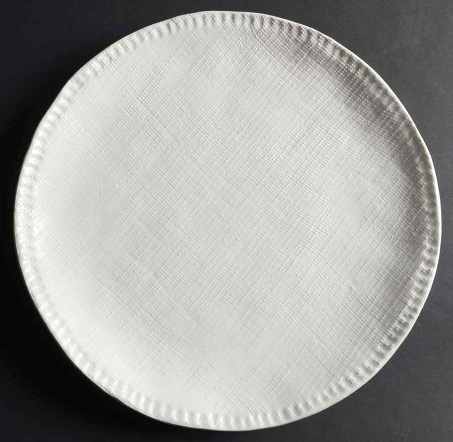 VIE116 White Dinner Plate by Vietri (Italy)-1