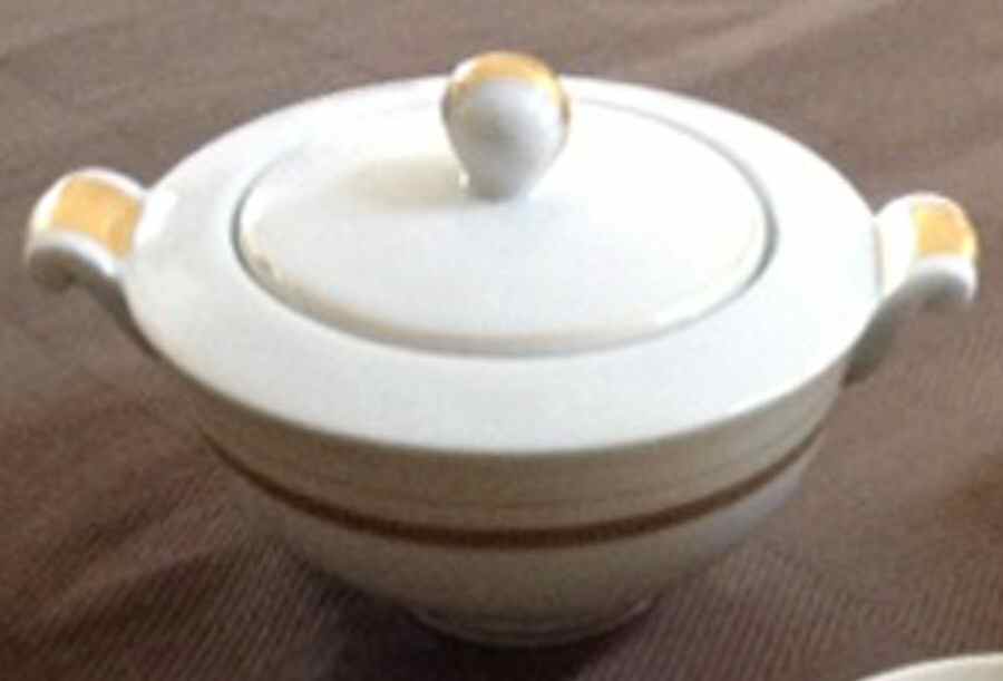 VIG187 Sugar Bowl & Lid by Vignaud-1