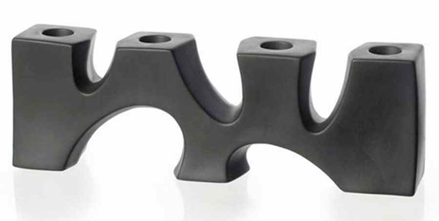 Caractere Four Light Candle Holder by Vista Alegre-1