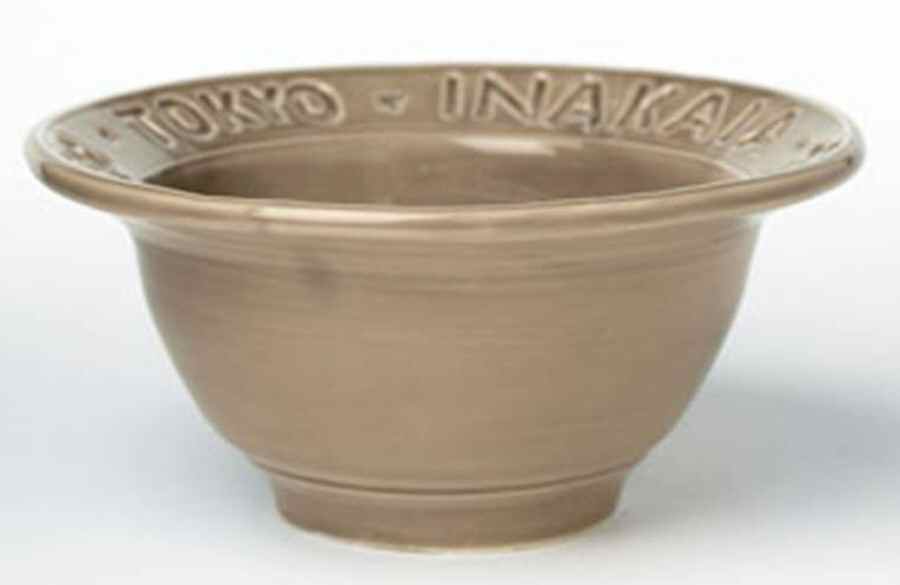 Metro Taupe Rim Cereal Bowl by Vietri (Italy)-1