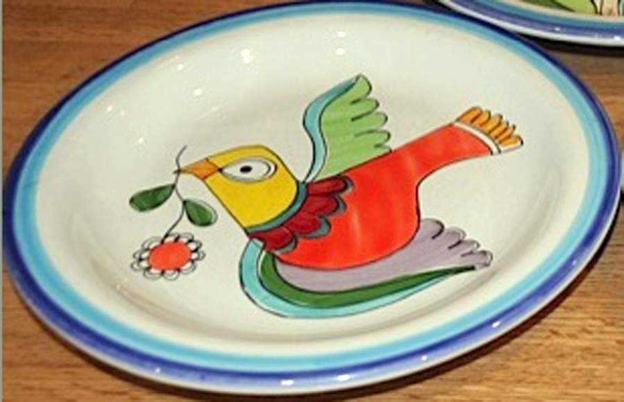 VIE117 Salad Plate by Vietri (Italy)-1