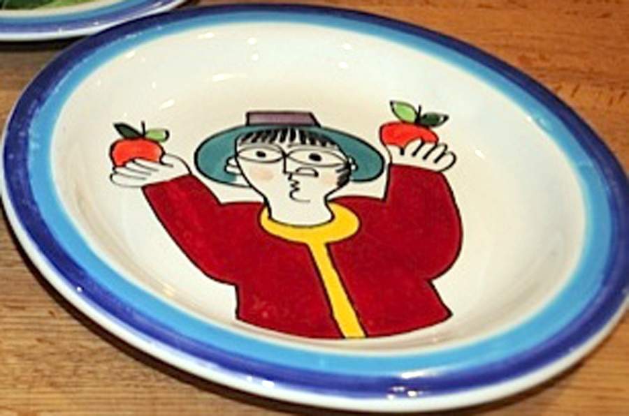 VIE117 Salad Plate by Vietri (Italy)-1