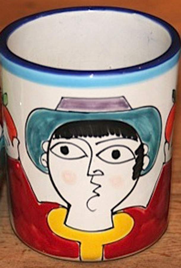 VIE117 Mug by Vietri (Italy)-1