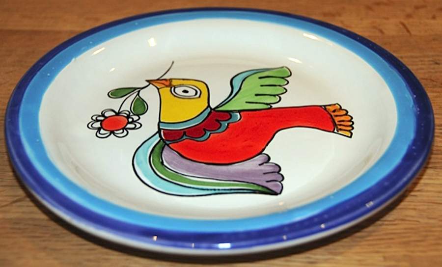 VIE117 Dinner Plate by Vietri (Italy)-1