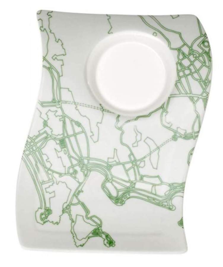 New Wave Caffe Rio de Janeiro 8" Party Plate by Villeroy & Boch-1