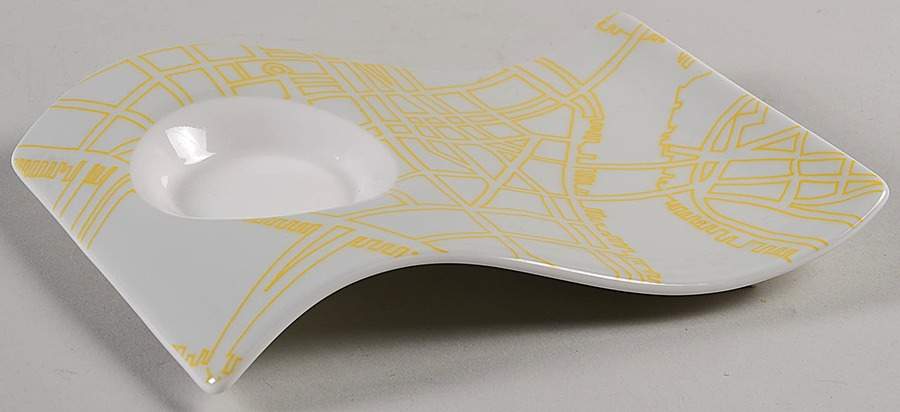 New Wave Caffe New York 6" Party Plate by Villeroy & Boch-1