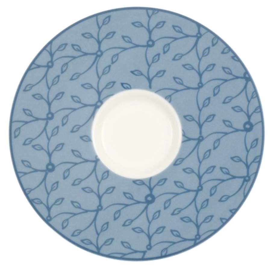 Caffe Club Floral Cornflower Blue Saucer by Villeroy & Boch-1