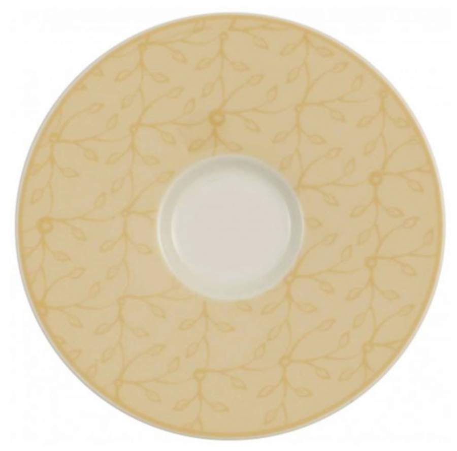 Caffe Club Floral Vanilla Saucer by Villeroy & Boch-1