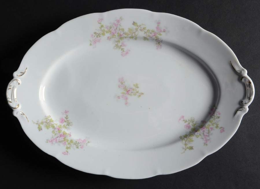 VTO216 12" Oval Serving Platter by Victoria (Austria)-1