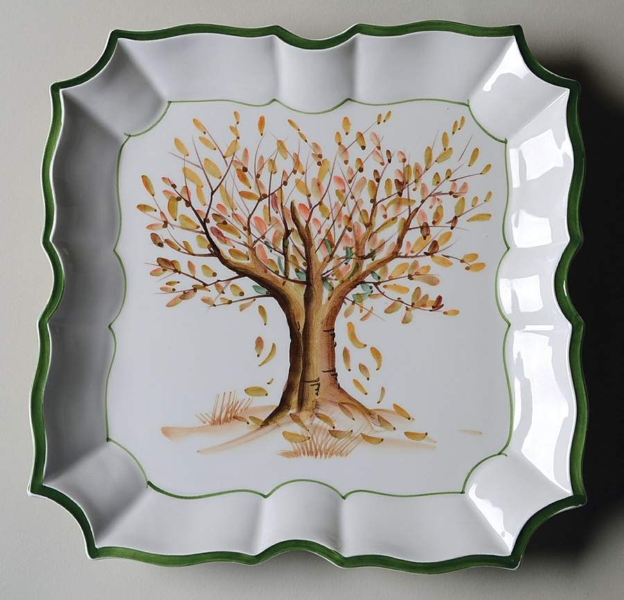 VIE122 Wall Plate by Vietri (Italy)-1