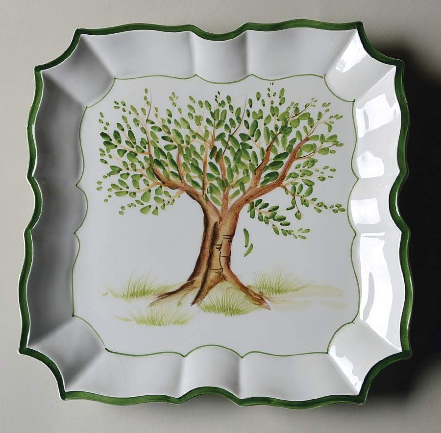 VIE122 Wall Plate by Vietri (Italy)-1