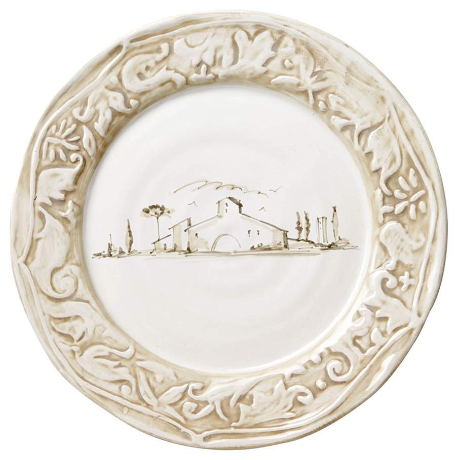 Dei Medici 15" Chop Plate (Round Platter) by Vietri (Italy)-1