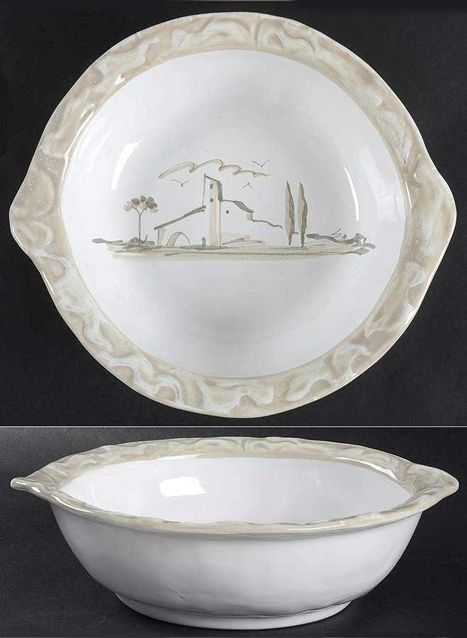 Dei Medici 12" Round Baker by Vietri (Italy)-1