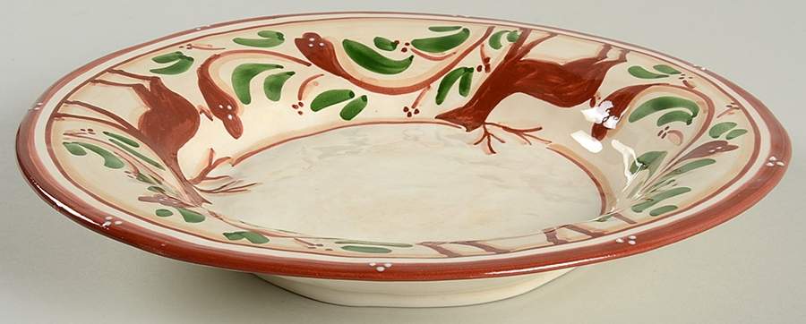 Renna 10" Individual Pasta Bowl by Vietri (Italy)-1